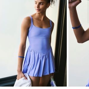 Free People Movement Swing of things dress Blue Flame